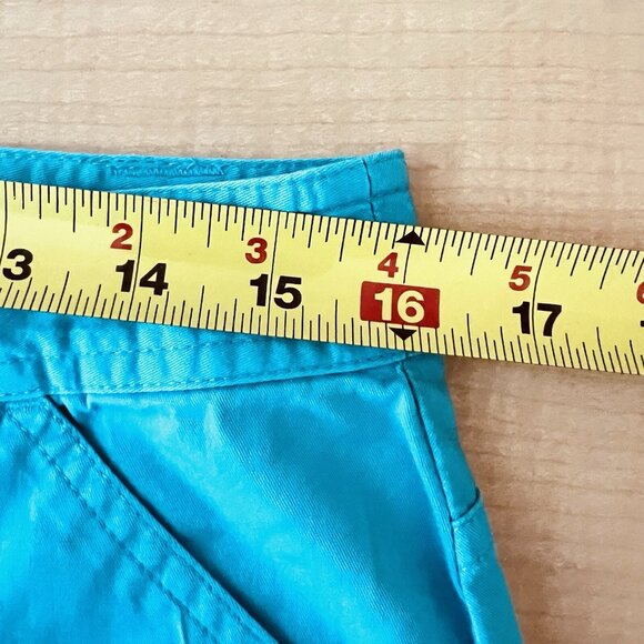 Christopher & Banks Women's Blue Capris Size 10 Stretch Mid Rise Straight Leg - Picture 9 of 12